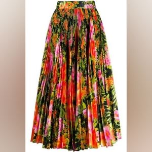 NWT Richard Quinn plisse skirt